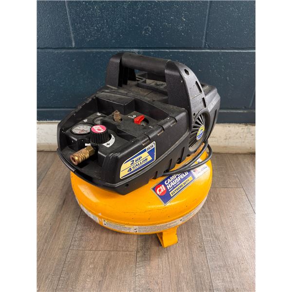 Campbell Haussfeld 2HP 4GAL Hamburger Compressor - Used - Working