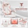 Image 3 : Zeanus ZE-200 Pink Gaming Chair - Reclining PC Computer Chair w/ Footrest & Massage - BRAND NEW!!!
