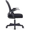 Image 1 : Gerttrony Ergonomic Office Chair w/ Lumbar Support & Flip-Up Armrests - Black - BRAND NEW