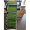 Image 4 : 1 Set of Pet Stairs/Foldable Portable Dog Ramp with Non-Slip Artificial Grass Steps for Vehicles