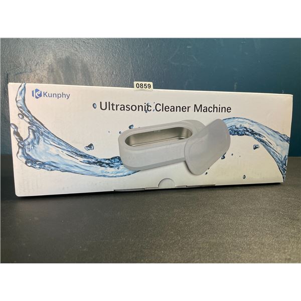 1 Kunphy Ultrasonic Cleaner Machine - For Jewelry, Eyeglasses, Watches, Small Electronics - New!