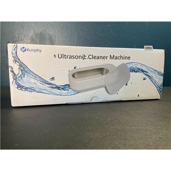 1 Kunphy Ultrasonic Cleaner Machine - For Jewelry, Eyeglasses, Watches, Small Electronics - New!