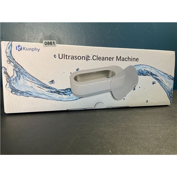 1 Kunphy Ultrasonic Cleaner Machine - For Jewelry, Eyeglasses, Watches, Small Electronics - New!