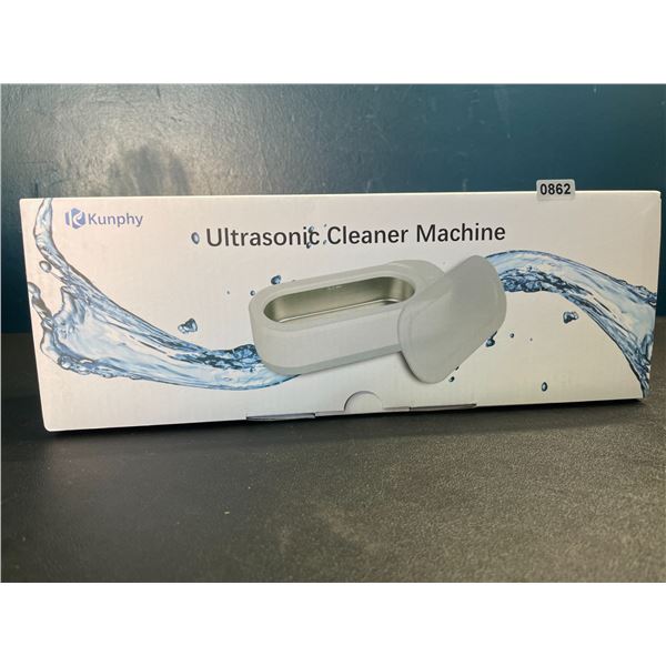 1 Kunphy Ultrasonic Cleaner Machine - For Jewelry, Eyeglasses, Watches, Small Electronics - New!