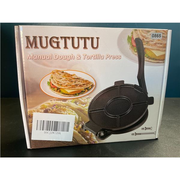 1 Mugtutu Manual Haavy-Duty Dough & Tortilla Press - Brand New