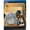 Image 1 : 1 High-Pressure Shower Head with Handle - 3 Spray Modes - Brand New