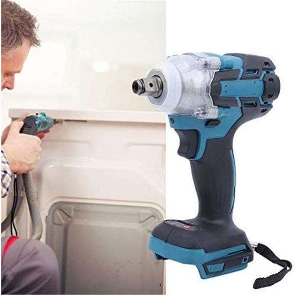 21V Brushless Cordless Impact Wrench - No Battery - (Fits Makita Batteries) - Brand New In Box