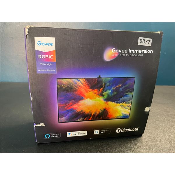1 Govee Immersion RGBIC LED TV Bluetooth Smart Backlight Kit (Model:H6199)