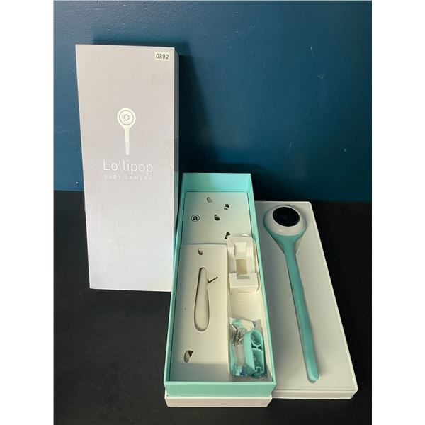 1 Lollipop Baby Monitor/Camera System (Turquoise) - Smart WiFi Baby Monitor - Open Box