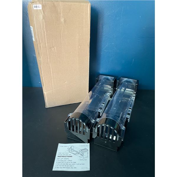 2 Autolock Door Mouse Traps - Brand New