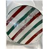 Image 2 : 1 Box of Christmas/Holiday Style Dinner Plates - 10-Inch Size - 4 Included - Brand New