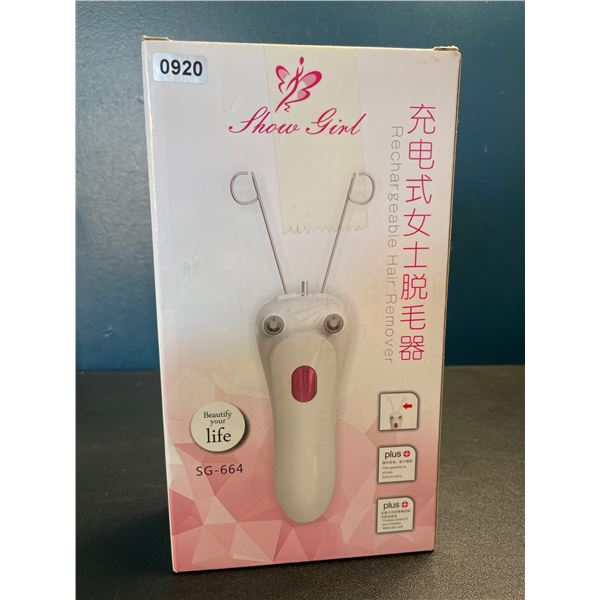 1 Rechargeable Hair Remover/Epilator Tools for Hair Removal - Brand New