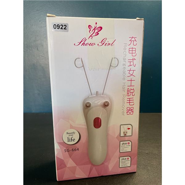 1 Rechargeable Hair Remover/Epilator Tools for Hair Removal - Brand New