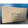 Image 3 : 1 KENES Single Lever Waterfall Bathroom Sink Faucet Set - Gold - Brand New!