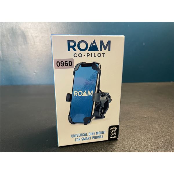 1 ROAM Co-Pilot Universal Bike Mount for Smart Phones - Brand New Sealed