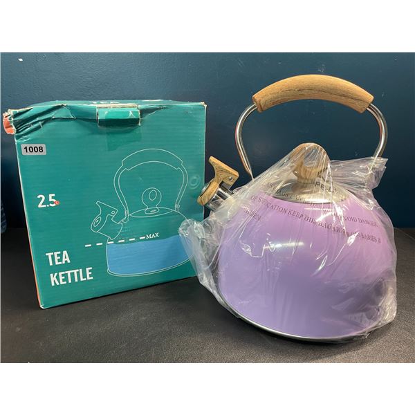 1 Tea Kettle - Purple/Lilac Colour - 2.5L Capacity - Brand New
