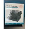 Image 1 : 1 Large 5-Tier Desk Organizer/Document Tray w/ Drawer, Pencil Cups, File Holders - New