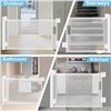 Image 5 : 1 Multi-Use Retractable Baby Gate - 138" Extra Wide - For Use in Hallways, Rooms, etc.