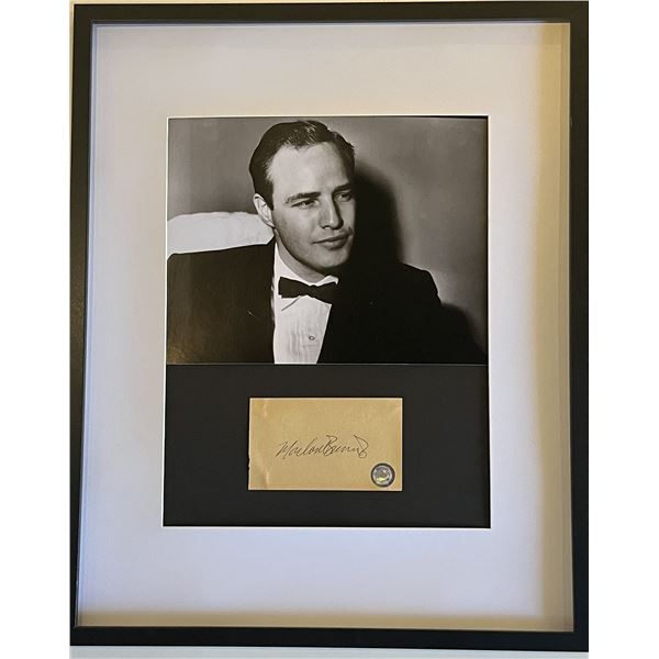 The Godfather Marlon Brando original signature collage