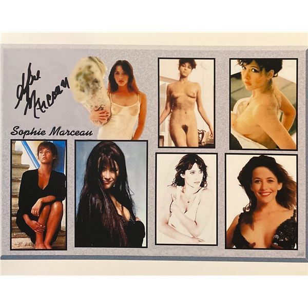 Sophie Marceau Signed Photo Collage