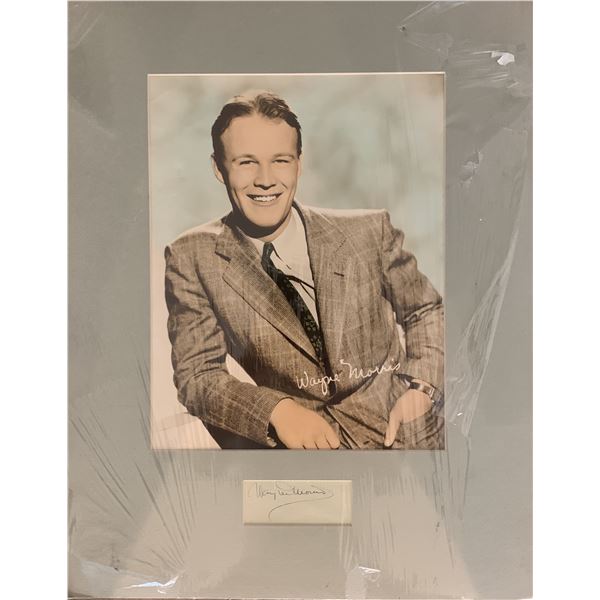 Paths of Glory Wayne Morris original signature