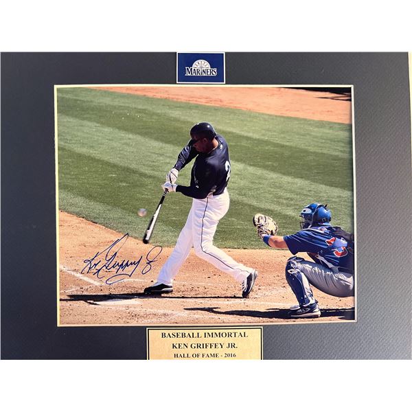 Ken Griffey Jr. signed photo