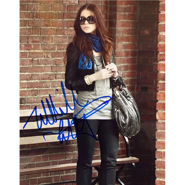 Michelle Trachtenberg signed photo