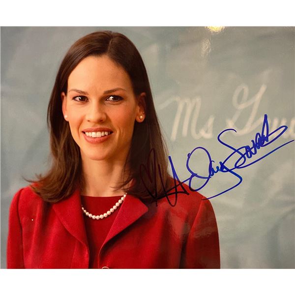 Freedom Writers Hilary Swank signed movie photo