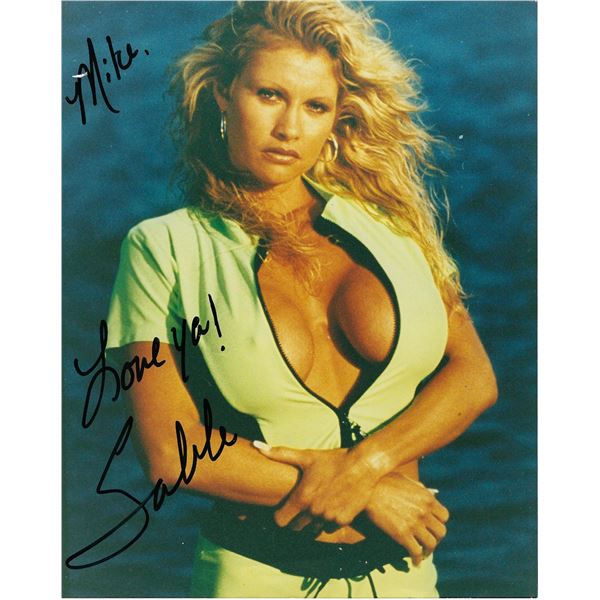 WWF Sable signed photo