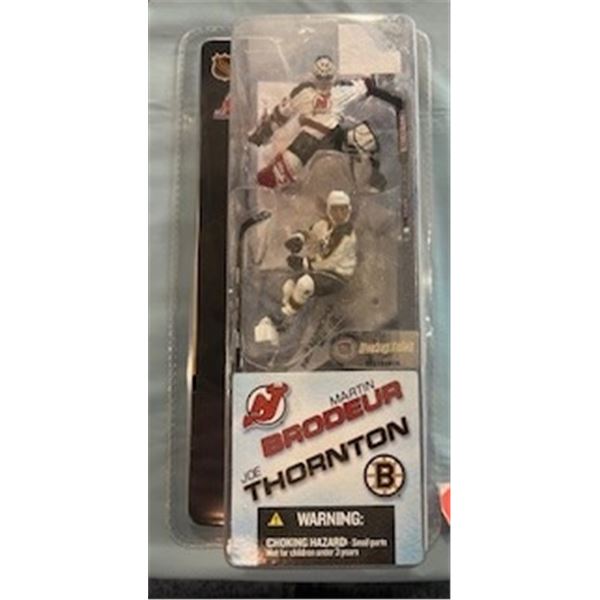 Martin Brodeur/Joe Thorton figures