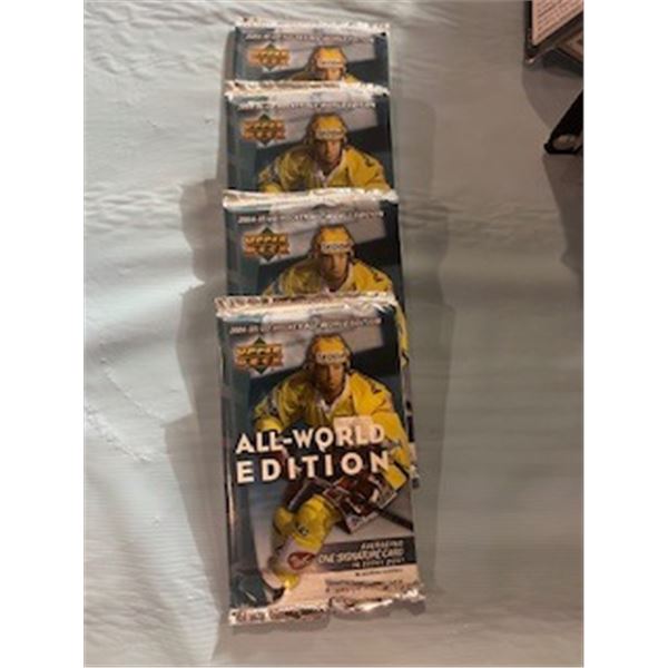 4- All world edition Rookie updates - 5 per