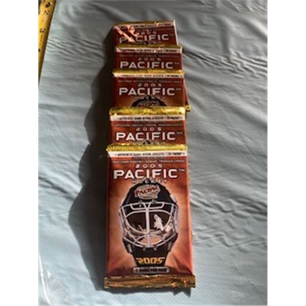 5- 2005 Pacific Hockey Cards - 7 per