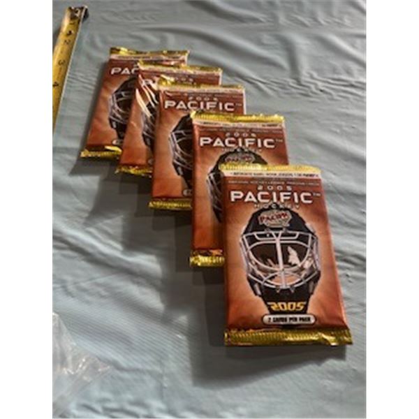 5- 2005 Pacific Hockey Cards - 7 per