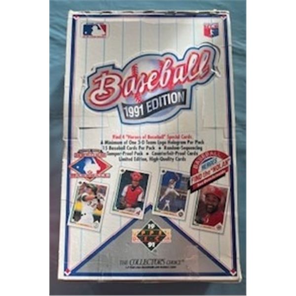 1991 Upper Deck Baseball set