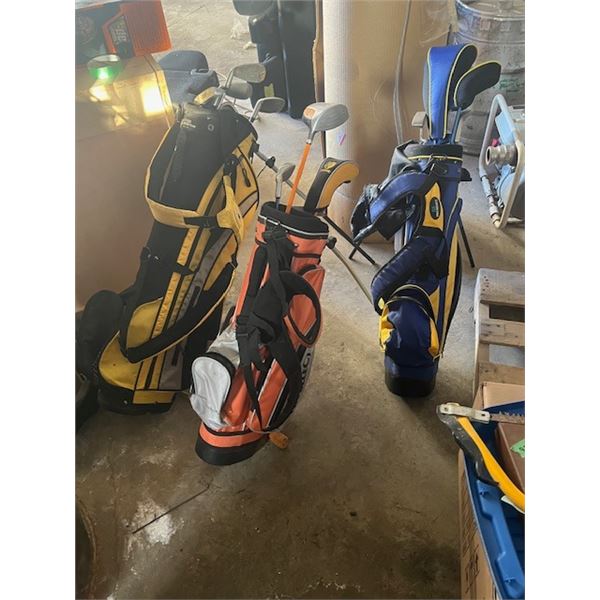 junior golf clubs -  blue