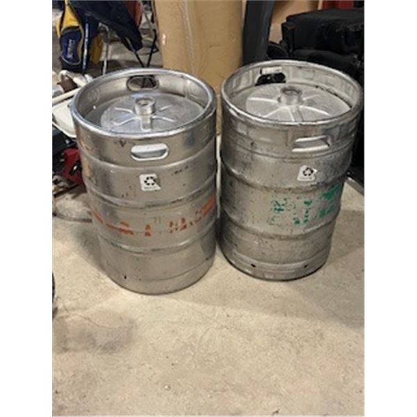 2 - empty kegs