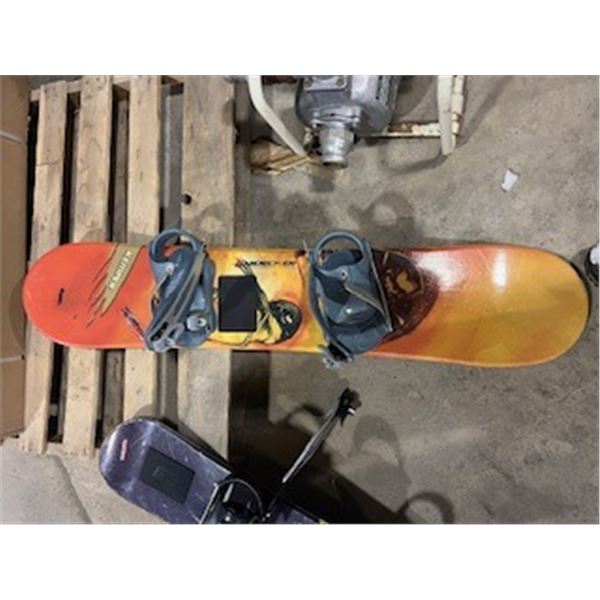 snowboard yellow