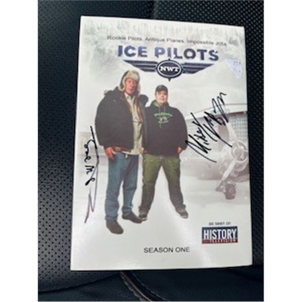 Ice Pilot DVD - season 1- signed