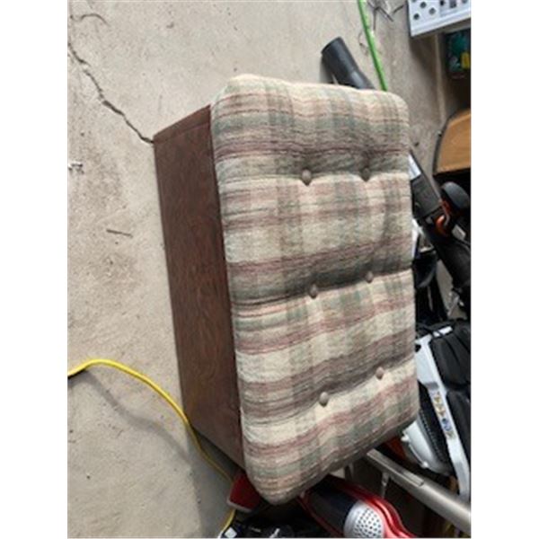 Vintage vacuum and storage box