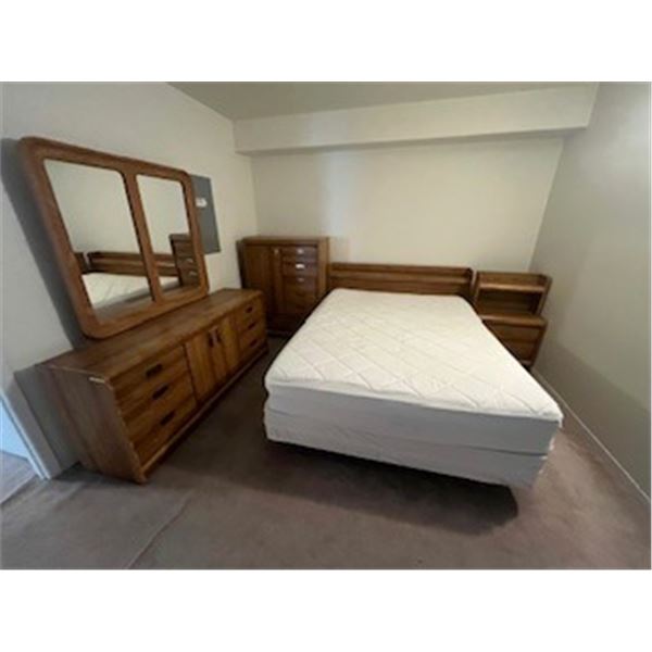 bedroom set with bed