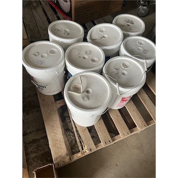 7 pails of Paint