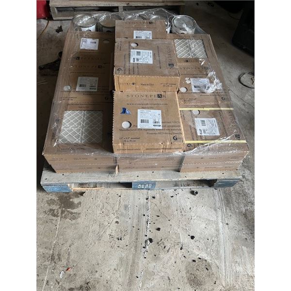 22 cases of tiles