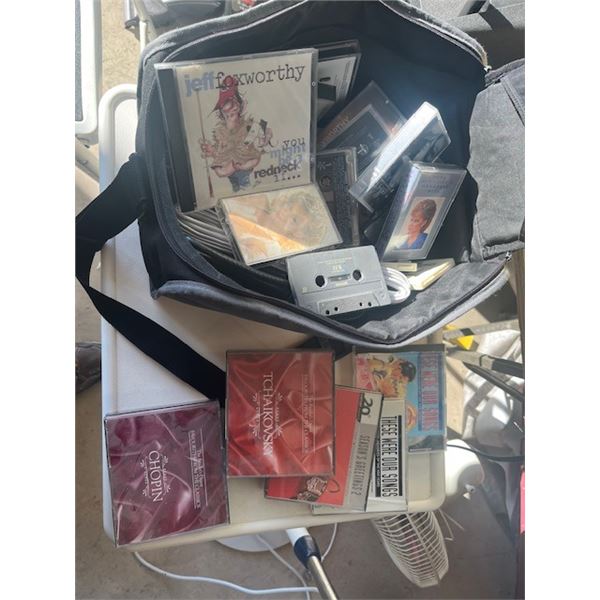 tapes and cds
