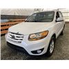 Image 2 : A12F -- 2011 HYUNDAI SANTA FE, WHITE, 223397 KMS, FRONT WHEEL DRIVE