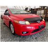 Image 8 : A12U -- 2007 HONDA CIVIC LX, RED, 245811 KMS, FRONT WHEEL DRIVE