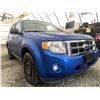 Image 8 : C6G -- 2012 FORD ESCAPE, BLUE, 193158 KMS