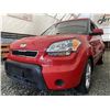 Image 2 : A12D -- 2011 KIA SOUL, RED, 243123 KMS, FRONT WHEEL DRIVE