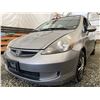 Image 2 : A6 -- 2007 HONDA FIT, GREY, 245752 KMS, FRONT WHEEL DRIVE