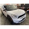 Image 8 : C6E -- 2011 MINI COOPER COUNTRYMAN, WHITE, 122944 KMS, ALL WHEEL DRIVE