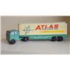 Image 2 : 406 -- VINTAGE ATLAS VAN LINES DIE CAST TRACTOR TRAILER